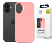 3mk Hardy MagSilicone Pink do iPhone 16 - 1344418 - zdjęcie 1